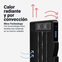 RADIADOR MICA U.BLUE 4020B UCRM9004 2000W NGR WIF