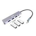 HUB NILOX NXHUBUSBC04 USB C 3XUSB 3.0 1XUSBC