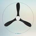 VENTILADOR TECHO CECOTEC 5290 STONE DC 132CM 5982