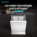 Lavavajillas Hisense HS663A90WUK LVJ. HISENSE HS663A90WUK 7P 3%%%#170;B 44DB DSP BCO