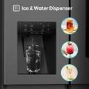 FRI. HISENSE RS9P628GPFE 180x91 614L DSP NEGRO