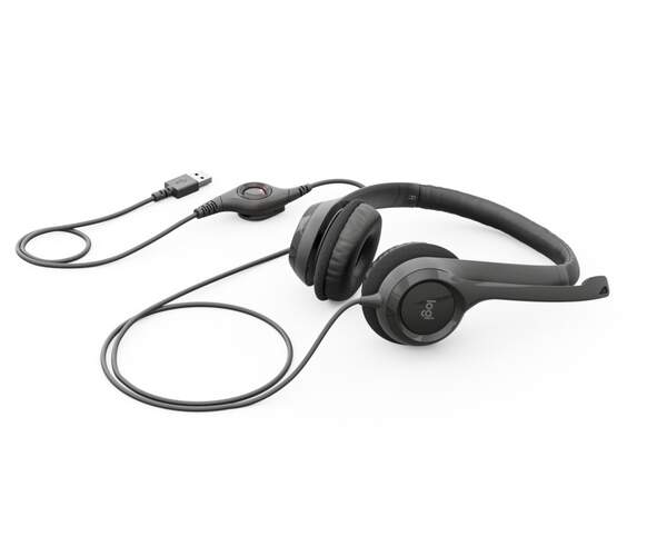 Auriculares Logitech USB Headset H390 con micr&oacute;fono