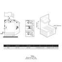 ENCIM. ARTICA AEV6023 3F VITRO 30cm 5700W