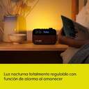 RELOJ DESPERTADOR PURE MOMENT BLACK BT LUZ NOCT