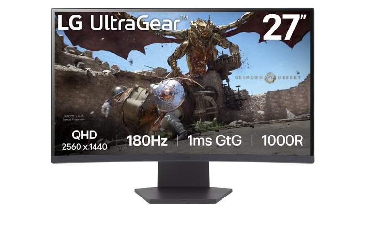 Monitor LG 27GS60QC BAEUQ