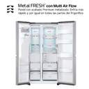 Frigorífico Americano LG GSLE91MBAC FRI. LG GSLE91MBAC 179x91 635L INOX DISP METALF