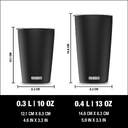 VASO SIGG NESO CUP PURE CERAM BLACK 0.3 L