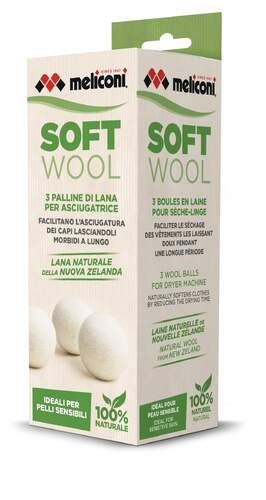 Bolas para secado Meliconi Soft Wool
