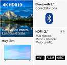 TV HAIER 55%%%quot; H55K705UG UHD QLED ANDROIDTV BT HDR10