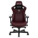 SILLA OFICINA ANDASEAT KAISER 3 L CLASSIC MARRON