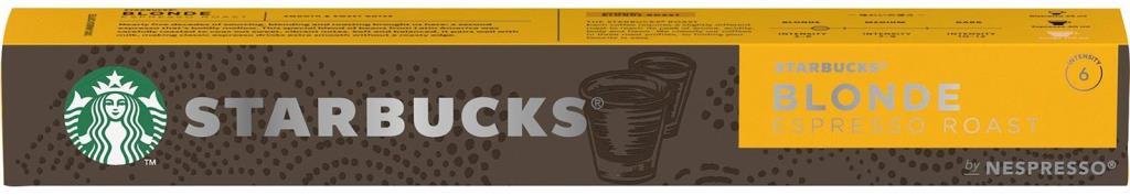Cápsulas Starbucks Nespresso Blonde
