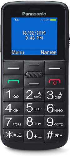 SeniorPhone Panasonic KX-TU110EX Negro