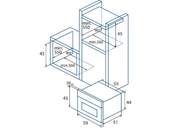 HORNO CATA MD5008WH 45CM BLANCO GT 07003000