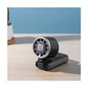 VENTILADOR MANO CRISTAL ICE PRO NEGRO PORTATIL
