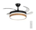 VENTILADOR TECHO RET ARTICA AVTECHR72NM NGR MD 72W