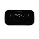 RADIO RELOJ AIWA CRU19BK FM ALARMA DUAL DOBLE USB