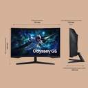 MONITOR SAMSUNG 32%%%quot; LS32CG552EUXEN QHD 165HZ CURVO