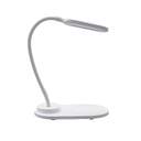 LAMPARA LED DENVER LQI-55 QI ESCRITORIO BLANCA