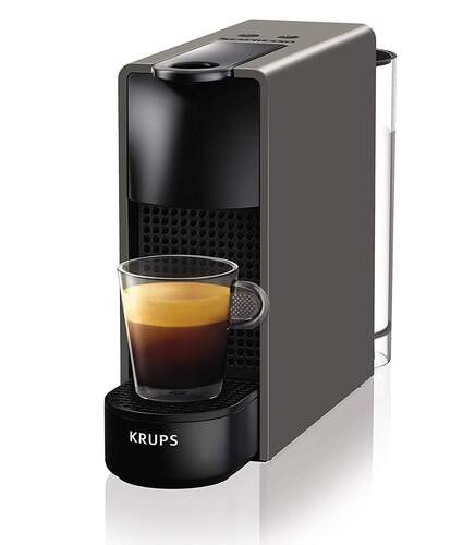 Cafetera Nespresso Krups Essenza Mini XN110BPR5 Gris - 19 Bar