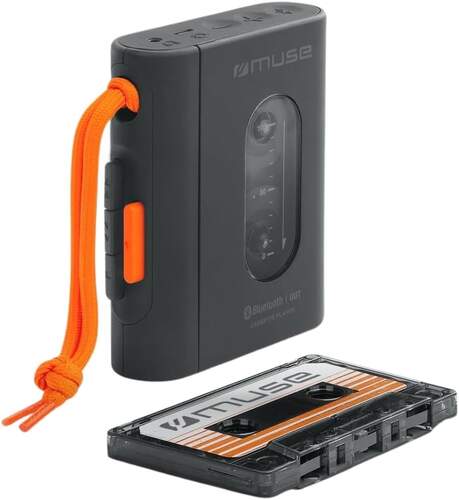 Reproductor Cassette Portatil Muse M-132-WM