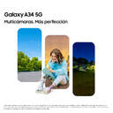 SMARTPHONE SAMSUNG A34 5G 6/128 6,6%%%quot; SILVER