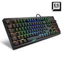 TECLADO SHARKOON SGK30 BLUE MECANICO RGB GAMING