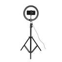 ANILLO DE LUZ KSIX TRIPODE SUELO 1,60M BXYOUTUB02