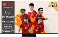 TV TCL 85%%%quot; 85C805 UHD MINILED QLED GOOGLETV 144HZ