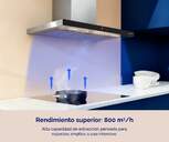 CAMPANA ARTICA ASKYLINE60AI 60CM A INOX TOUCH