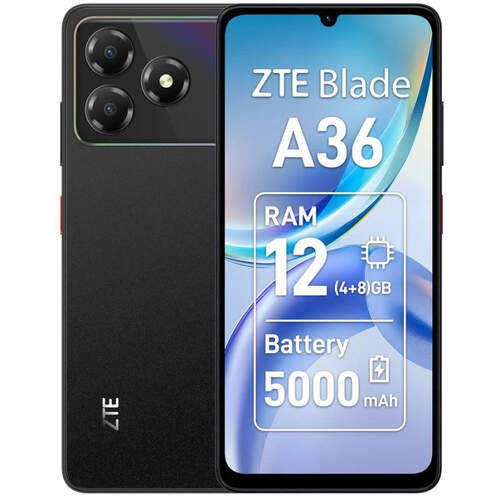 ZTE A36 4/64 GB Negro