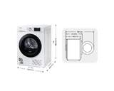 SECADORA SAMSUNG DV90BBA245AW/EC 9K BC BCA DSP