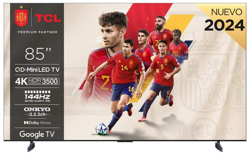 TV 85" TCL MiniLED 85C855