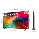 TV LG 65%%%quot; 65NANO82T6B UHD NANOCELL ALFA5 WEBOS24