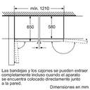 FRI. BALAY 3FCE568XE 186x60 1P CICLICO INOX