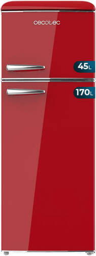 Frigor&iacute;fico 2 Puertas Cecotec 2D Origin 215 Red Retro 02751