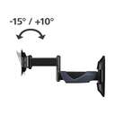 SOPORTE TV HAMA 00220825 100X100 2 BRAZOS 10%%%quot; 26%%%quot;