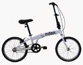 BICICLETA NILOX X0 20X1.75P BLANCO