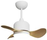 VENTILADOR TECHO SULION LILY 18W 56CM BCO/MADERA