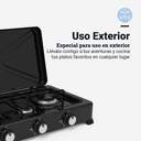 HORNILLO U.BLEU 7011 3F NEGRO C/TAPA