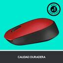 RATON LOGITECH M171 INALAMBRICO 910-004641 ROJO