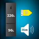 FRICOM. CECOTEC 02425 185x60 NF INOX DARK DSP