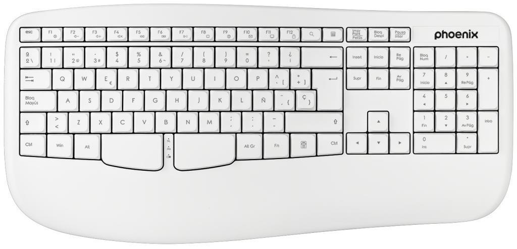 Teclado Inalámibrico Phoenix K201