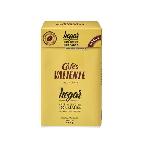 Caf&eacute; en grano Valiente Hogar 100% Ar&aacute;bica