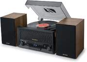 GIRADISCOS ESTEREO MUSE MT-120MB MADERA/NEGRO