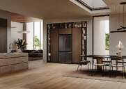 FRI. HAIER HCR79F19CNMD 191x91 4P NF DARK INOX DSP