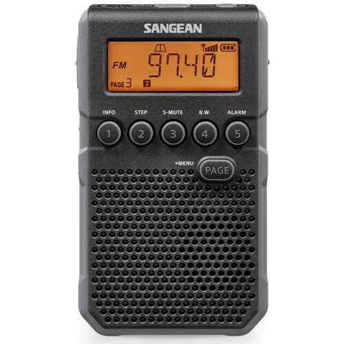 Radio bolsillo Sangean DT-800 negro