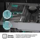 Lavavajillas Hisense HS663A90XUK LVJ. HISENSE HS663A90XUK 7P 3%%%#170;B 44DB DSP INOX