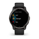 SMARTWATCH GARMIN VENU 2  010-02496-11 BLACK  SLAT