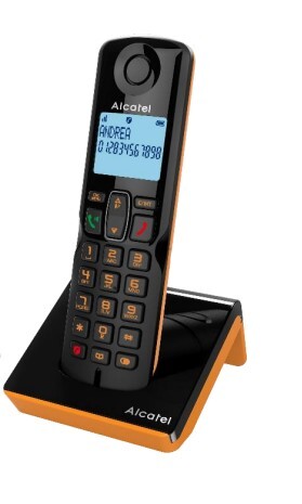 Teléfono Inalámbrico Alcatel S280 Naranja