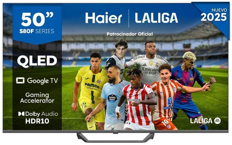 TV Haier 50" QLED H50S80FUX